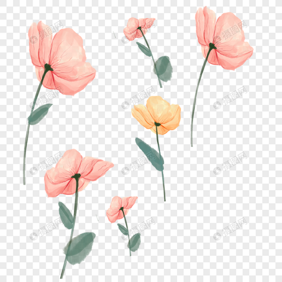 花卉底纹图片