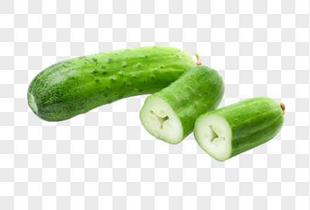 角瓜绿色蔬菜角瓜高清图片