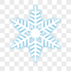 雪花分割线元素