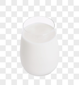 一杯牛奶一包饮料高清图片