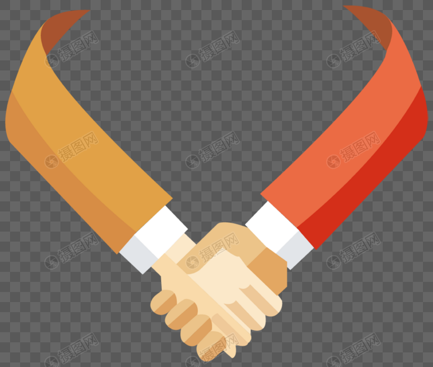 握手元素素材下载-正版素材400266697-摄图网