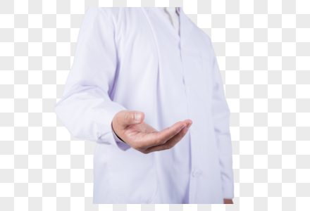 元素  |穿白大褂的医生托手动作400274653元素  |年