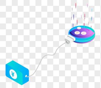 充电理财素材高清图片