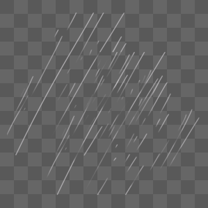 小雨人行雨水素材