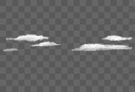 一组白云图片