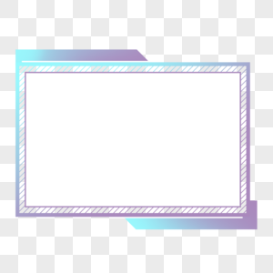 蓝色线框LCD显示屏高清图片