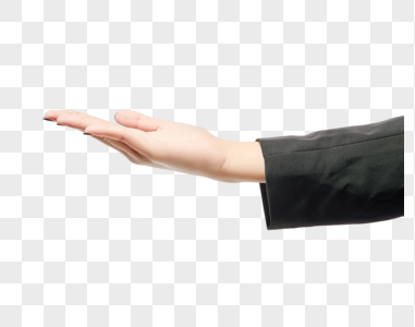 元素  |商务人士单手托举动作元素  |手托面膜40042