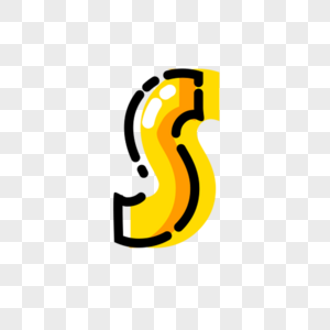 英文字母S字体设计图片