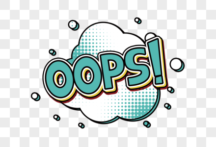 oops字体设计图片