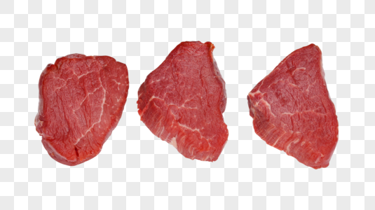 牛里脊菜单里脊肉高清图片