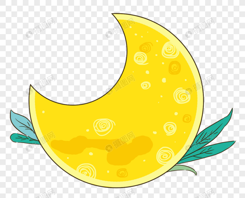 月亮元素素材下载 正版素材 摄图网