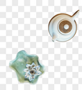 中式茶具装饰图片