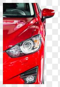 红色豪华汽车图片