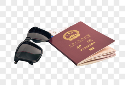 旅游证件机票高清图片素材