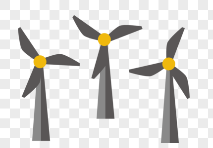 风力发电风力发电元素高清图片