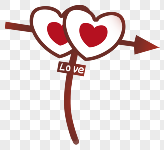 爱情指示牌图片素材