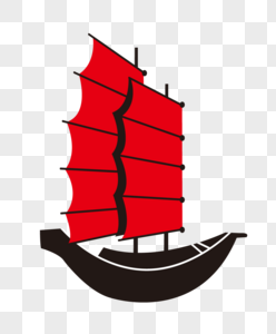 红色帆船红色 帆船高清图片