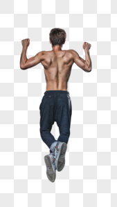 健身房 健身房男性引体向上运动图片