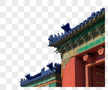 北京古建筑北京全景图高清图片