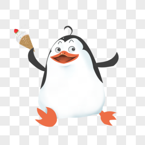 企鹅冰激凌图片