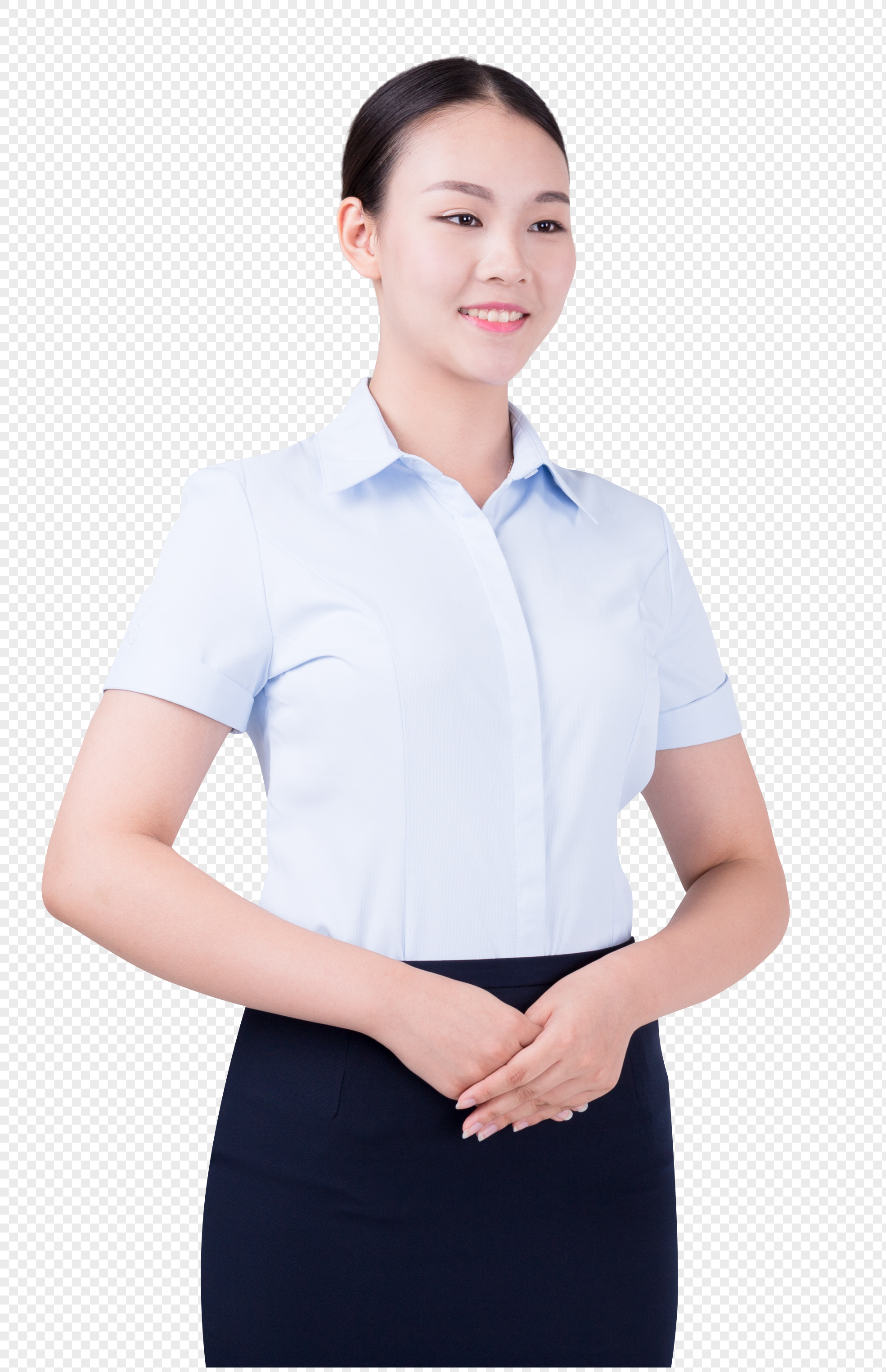 白领职业半身形象