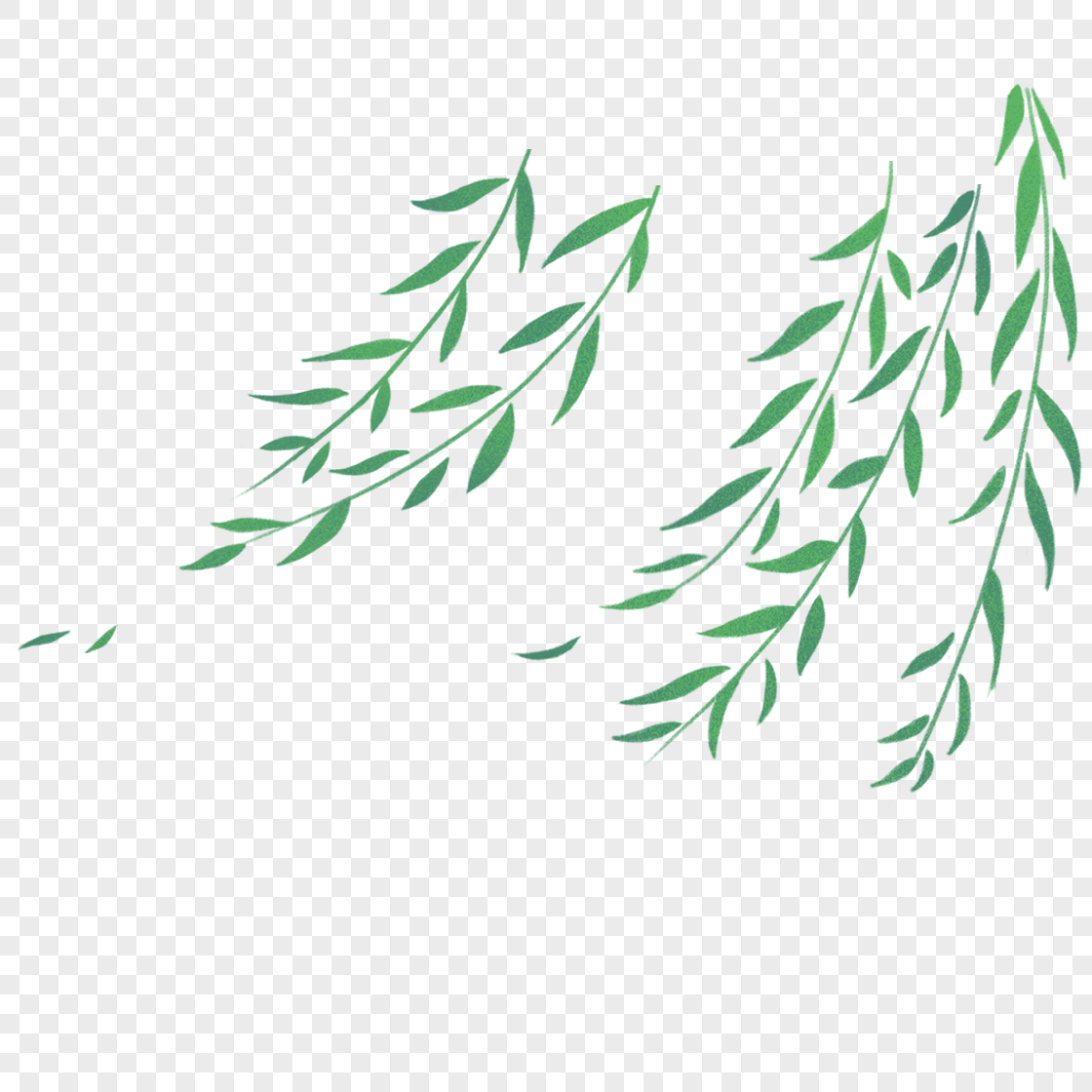 柳枝元素素材下载-正版素材400363227-摄图网