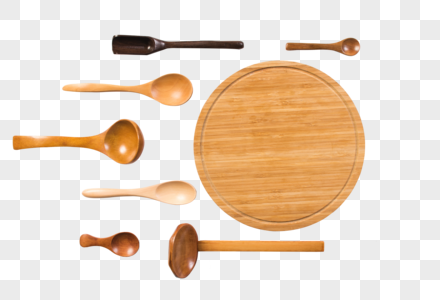 木质餐具图片