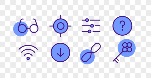 线性图标ui线性图标高清图片