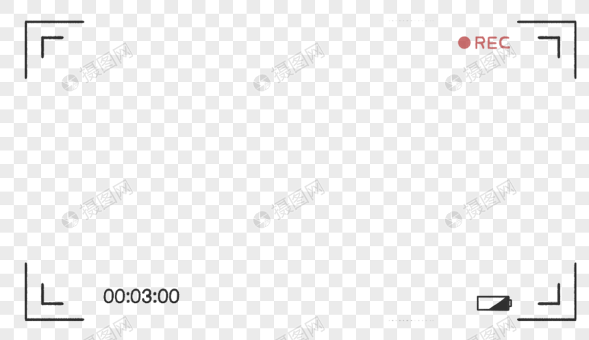 录像边框元素素材下载 正版素材 摄图网 录像边框元素素材下载 正版素材 摄图网