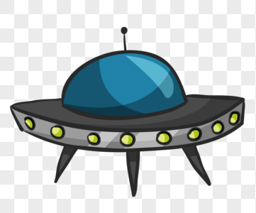 宇宙飞船元素素材