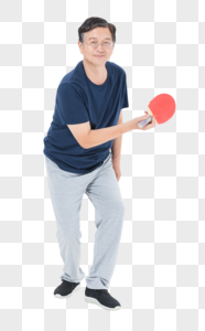 老年人运动乒乓球图片
