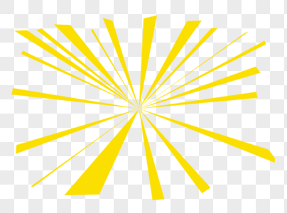 放射线黄色放射线底纹高清图片