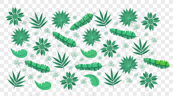 植物底纹装饰图片