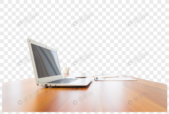 办公桌文具电脑图片
