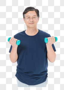 老年人运动锻炼健身图片
