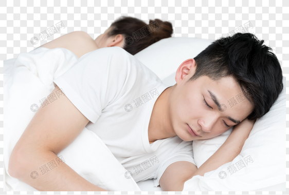 正在睡觉的男性图片