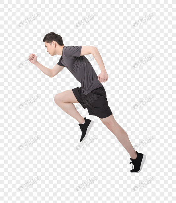 运动健身赛跑冲刺图片