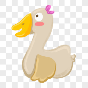 鸭子脚鸭子素材