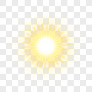 太阳光效太阳光会徽高清图片