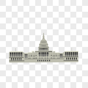 白宫标准建筑出行高清图片