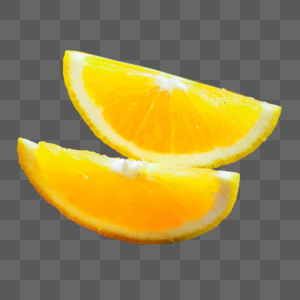 橙子切块图片