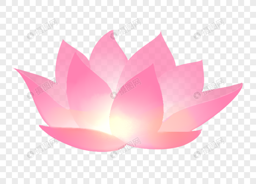 莲花灯元素素材下载 正版素材 摄图网