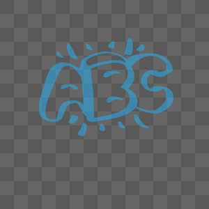 ABC字体图片
