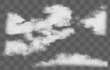 白云白云漂浮元素高清图片