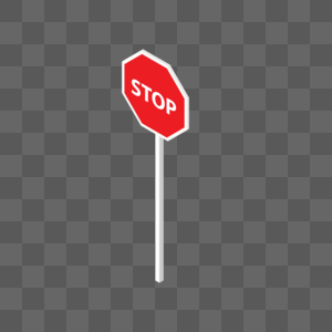 stop交通路牌图片