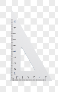 三角尺学习用品三角尺高清图片