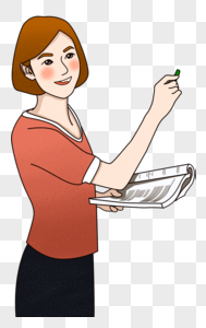 老师图片动画图元素素材