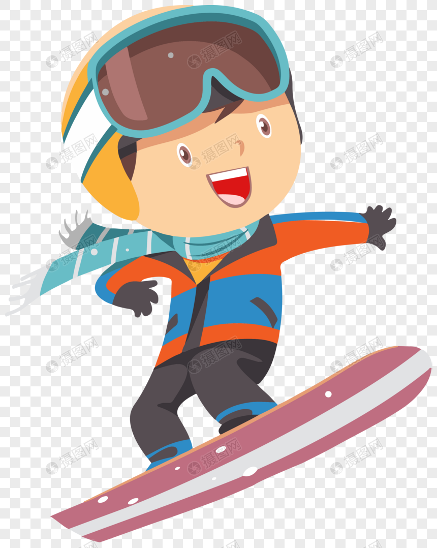 滑雪的男子图片