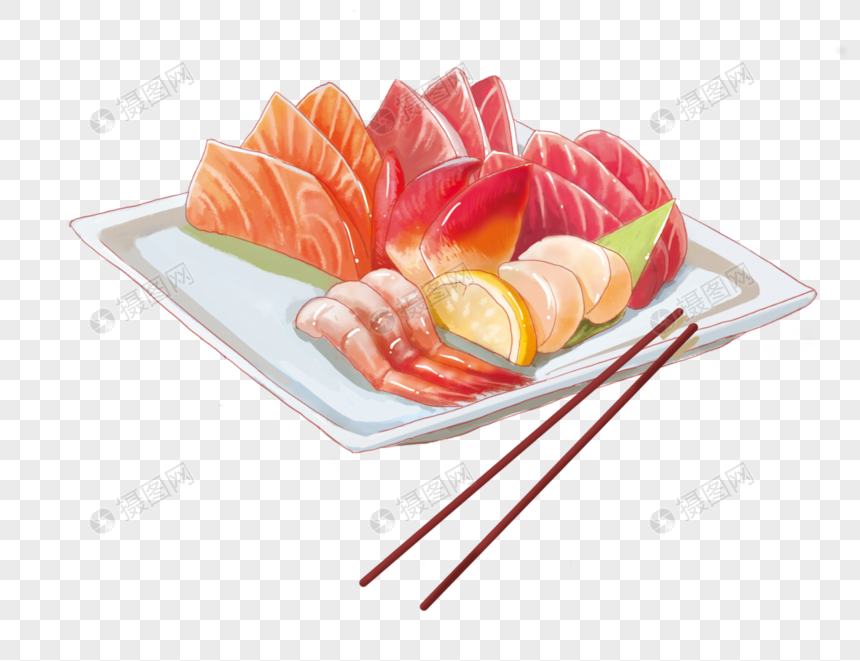 刺身元素素材下载 正版素材 摄图网 刺身元素素材下载 正版素材 摄图网