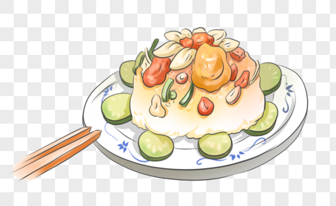 贵阳省会八宝饭素材